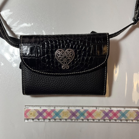 Brighton Leather Wallet Crossbody - Picture 8 of 8